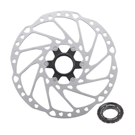 SHIMANO Brake disc SM-RT64 160mm Center Lock (externally tightened)