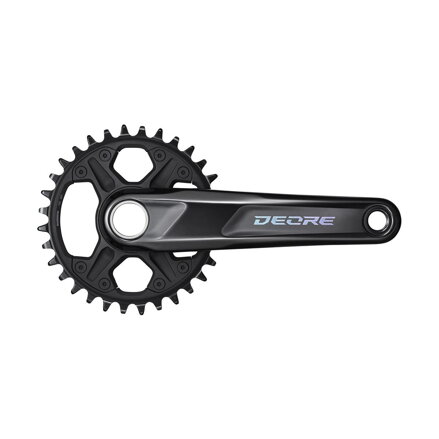 SHIMANO Cranks Deore FC-M6100 170mm 32z. 12-k. black two-piece without bearings
