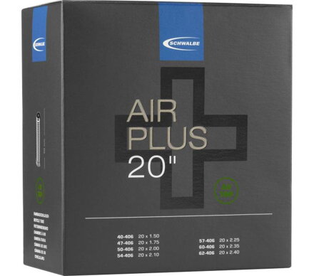 SCHWALBE Inner tube (40/62-406) AV 40mm AirPlus
