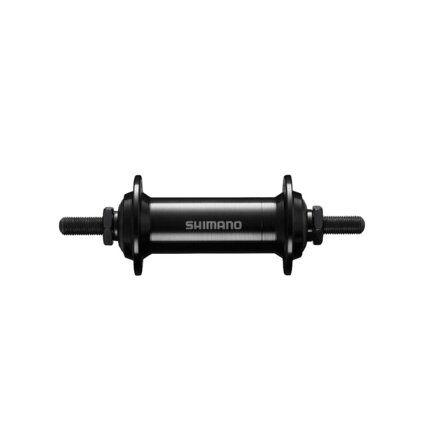 SHIMANO Front hub HB-TX800 32d. on black OEM nuts