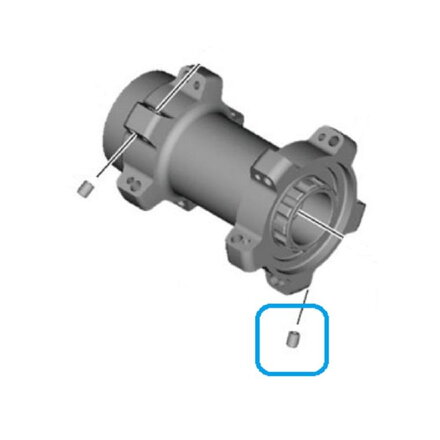 SHIMANO Hub nipple WH-M988 XTR