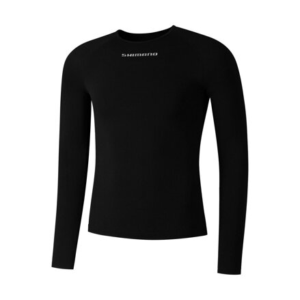SHIMANO T-shirt VERTEX LONG BASE LAYER black / Size: S/M