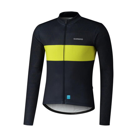 SHIMANO Jersey VERTEX TEAM LONG navy / Size: M