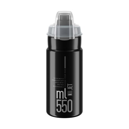 ELITE Bottle JET PLUS 550 black/grey