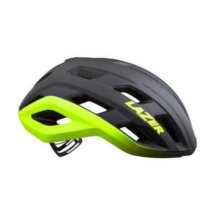 LAZER STRADA KinetiCore matte grey/neon yellow