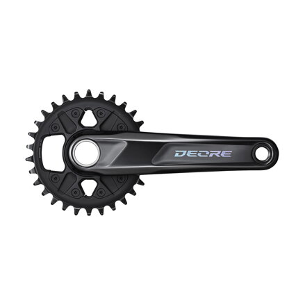 SHIMANO Cranks Deore FC-M6100 170mm 30z. 12-k. black two-piece without bearings