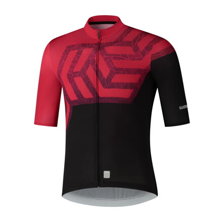 SHIMANO Jersey BREAKAWAY red / Size: L
