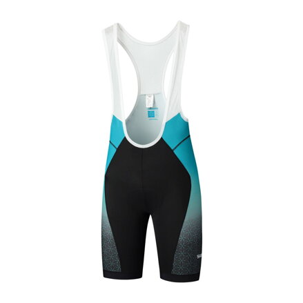 SHIMANO Pants TEAM with braces black/green / Size: S