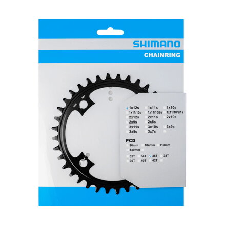 SHIMANO Gearbox 36z. 12-round without 4-arms. adapter for STEPS E8000