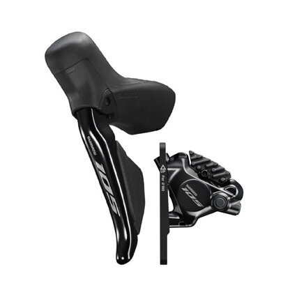 SHIMANO Dual control 105 set ST-R7170/BR-R7170 left 2-prev. Di2 gear/hydraulic brake