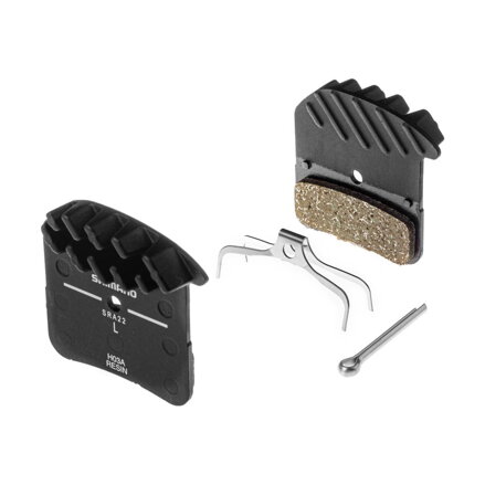 SHIMANO Brake pads. resin with cooler H03A XT/SAINT/ZEE