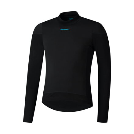 SHIMANO T-shirt BEAUFORT LONG BASE LAYER black / Size: M