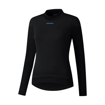 SHIMANO Women's T-shirt BEAUFORT LONG BASE LAYER black / Size: S