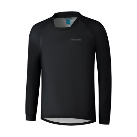 SHIMANO Jersey MYOKO LONG WARM black / Size: M