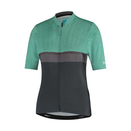 SHIMANO Women's jersey SUMIRE green / Size: S