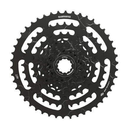 SHIMANO Cassette CS-LG300 9-wheel 11-46z. Linkglide CUES