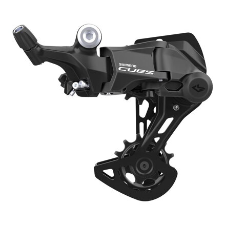 SHIMANO Derailleur Cues RD-U4000 1x9-k. 11-41/46z. Linkglide long strap Shadow RD