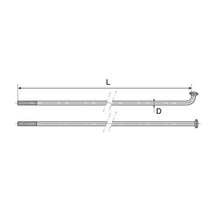 MACH1 Inox Plus spike 258 mm