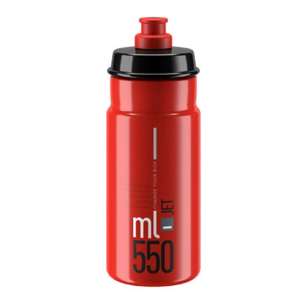 ELITE Bottle JET 550 red gray logo