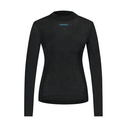 SHIMANO Women's T-shirt VERTEX PRIMA LONG BASE LAYER black / Size: S