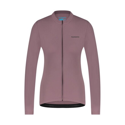 SHIMANO Women's jersey KAEDE THERMAL LONG purple / Size: S