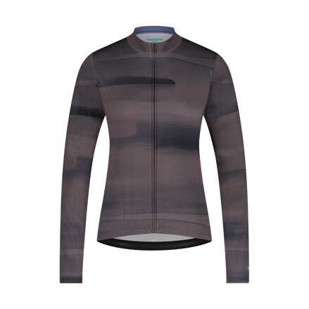 SHIMANO Women's jersey KAEDE PRINTED LONG aurora purple / Size: S