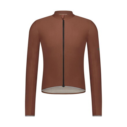 SHIMANO Jersey EVOLVE MERINO LONG brown / Size: M