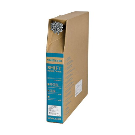 SHIMANO Shift cable 1.2x2100mm stainless steel (pack of 100 pcs., price for 1 pc)