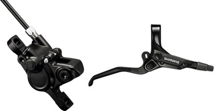 SHIMANO Brake hydraulic M355 front black Post Mount 800mm snake. + B01S