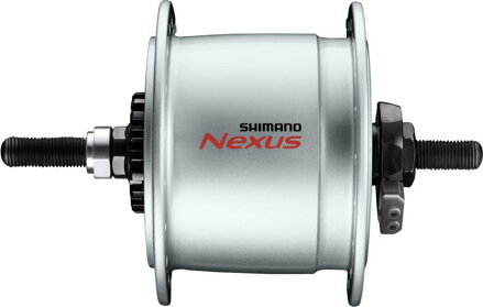 SHIMANO Hub with dynamo DHC6000 6V/2.4W for 36 holes, 140mm