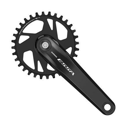 SHIMANO Cranks ESSA FC-U2000 175mm 32z. 7/8-k. black on a square without bearings