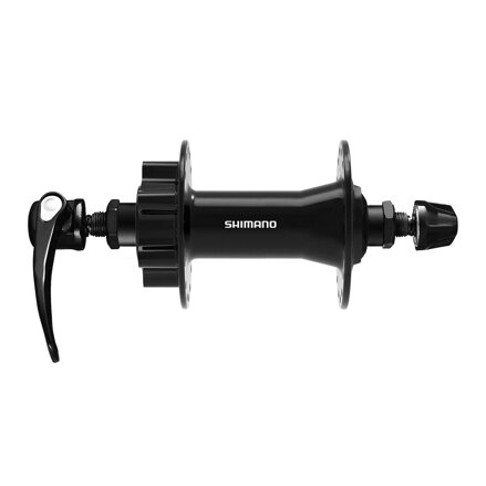 SHIMANO Front hub HB-QB400 32d. R.U. black 6 holes. reel