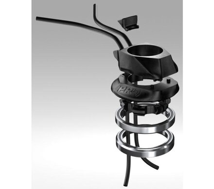 PRO Head assembly for internal cabling