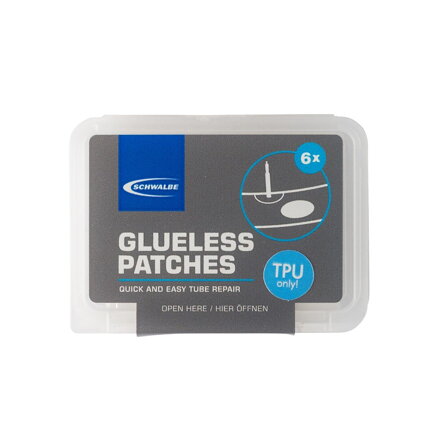 SCHWALBE Patches for puncture 6 pcs self-adhesive