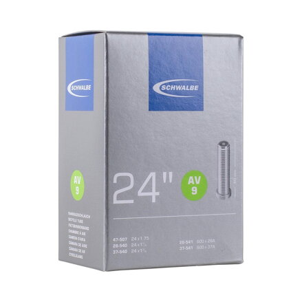 SCHWALBE Inner tube 24x1 1/8/1.75 AV 40mm