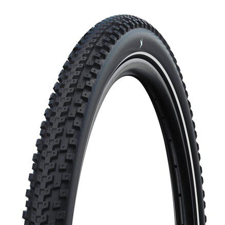 SCHWALBE Tire ADVANCER HYBRID (60-584) 27.5x2.35 Active 50EPI PunctureGuard 870g Black reflex Green