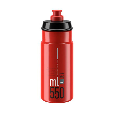 ELITE Bottle JET 550 red gray logo