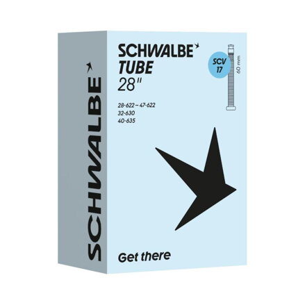 SCHWALBE Duša SCV17 (28/47-622/635) 28x1.10–1.85 SCV 60mm 150g