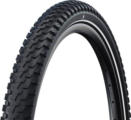 SCHWALBE Tire MARATHON PLUS MTB 27.5x2.60 (65-584) 67EPI 1660g TwinSkin SmartGuard Addix reflex