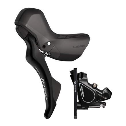 SHIMANO Dual control Tiagra set ST-R4020/BR-RS405 left mech. rad./hydr.brake