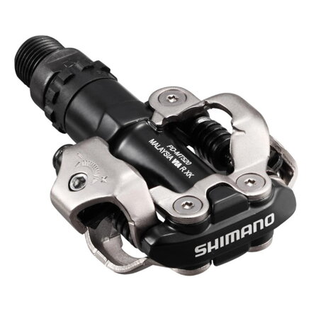 SHIMANO MTB Pedals PD-MT520 SPD silver+br. SM-SH51