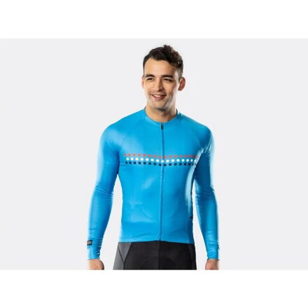 Bontrager Jersey Circuit long sleeve blue
