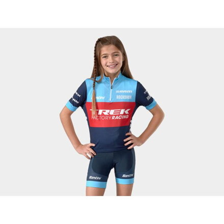Bontrager Santini Trek-Segafredo XC Replica Kids Pants Blue