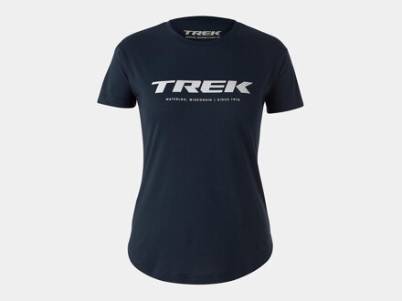 Bontrager Women's T-shirt Trek Origin Logo blue 2022