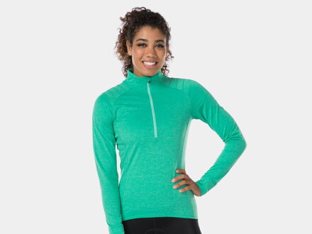 Bontrager Vella WSD Green Thermal Long Sleeve Jersey