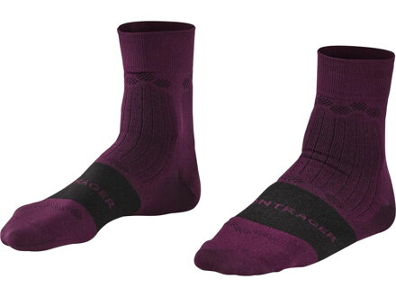 Bontrager Velocis Quarter Socks purple