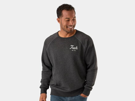 Bontrager Trek Script Crewneck Sweatshirt gray
