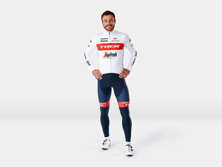 Bontrager Santini Trek Segafredo long pants with liner blue