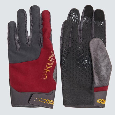 Oakley OFF Camper MTB gloves gray red