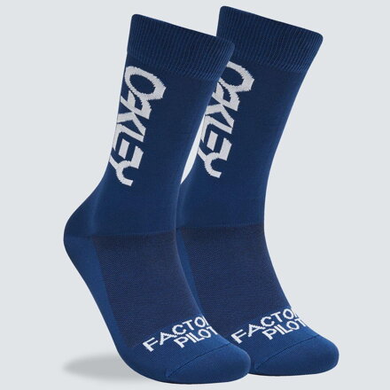 Oakley Factory Pilot MTB blue socks
